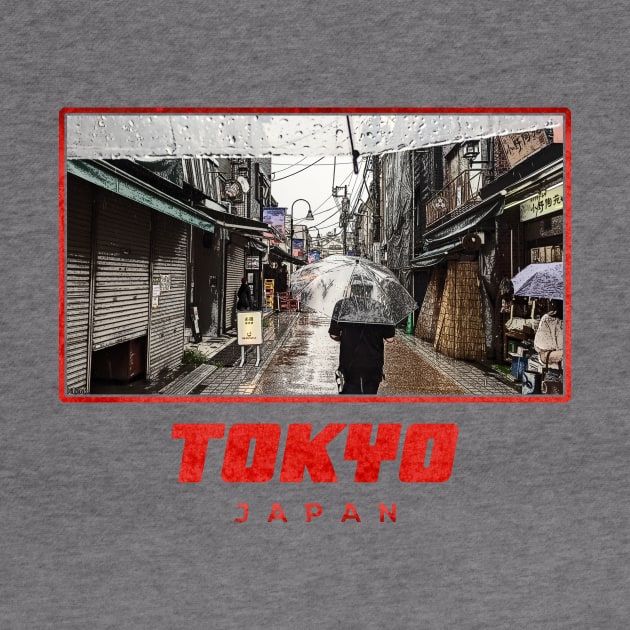 Tokyo Streets with English text by Klenk